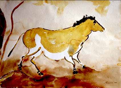 Heinz Sterzenbach - Chinesisches Pferd