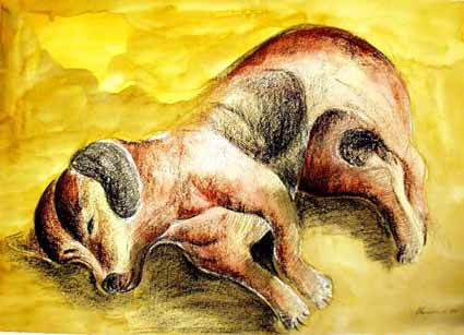 Heinz Sterzenbach - Schlafender Hund