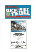 Blickpunkt Tegel, Galerie Brille, "Stadtansichten" Blickpunkt Tegel, Galerie Brille, "Stadtansichten"