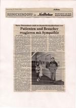 Der NordBerliner, Humboldt-Krankenhaus, "Patienten und Besucher reagieren mit Sympathie" Der NordBerliner, Humboldt-Krankenhaus, "Patienten und Besucher reagieren mit Sympathie"