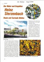 Der Wechsel, Centre Bagatelle, "Der Maler und Graphiker Heinz Sterzenbach - Reale und Surreale Welten" Der Wechsel, Centre Bagatelle, "Der Maler und Graphiker Heinz Sterzenbach - Reale und Surreale Welten"