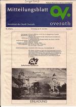 Mitteilungsblatt Overath, Bürgerhaus Overath, "Malerei Heinrich und Heinz Sterzenbach" Mitteilungsblatt Overath, Bürgerhaus Overath, "Malerei Heinrich und Heinz Sterzenbach"