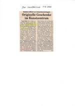 Der NordBerliner, Kunstzentrum Tegel-Süd, "Ateliers öffnen an Adventssonntagen" Der NordBerliner, Kunstzentrum Tegel-Süd, "Ateliers öffnen an Adventssonntagen"