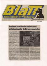 Reinickendorf heute, Humboldt-Bibliothek, "Berliner Stadtlandschaften und geheimnisvolle Unterwasserwelten" Reinickendorf heute, Humboldt-Bibliothek, "Berliner Stadtlandschaften und geheimnisvolle Unterwasserwelten"