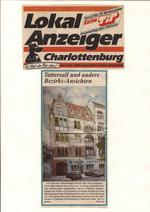 Lokal Anzeiger Charlottenburg, Rathaus Charlottenburg, "Berliner Stadtansichten" Lokal Anzeiger Charlottenburg, Rathaus Charlottenburg, "Berliner Stadtansichten"