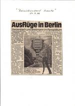 Reinickendorf heute, Berliner Panoptikum, "Ausflüge in Berlin", Sterzenbach und Breitmann im Panoptikum Reinickendorf heute, Berliner Panoptikum, "Ausflüge in Berlin", Sterzenbach und Breitmann im Panoptikum