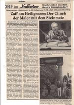 Der NordBerliner, "Zoff am Heiligensee: Der Clinch der Maler mit dem Steinmetz" Der NordBerliner, "Zoff am Heiligensee: Der Clinch der Maler mit dem Steinmetz"