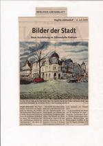 Berliner Abendblatt, Steglitz-Zehlendorf, Rathaus Zehlendorf, "Bilder der Stadt - Neue Ausstellung im Zehlendorfer Rathaus" Berliner Abendblatt, Steglitz-Zehlendorf, Rathaus Zehlendorf, "Bilder der Stadt - Neue Ausstellung im Zehlendorfer Rathaus"