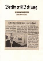 Berliner Zeitung, Konditorei Fester, "Ansichten aus der Havelstadt" Berliner Zeitung, Konditorei Fester, "Ansichten aus der Havelstadt"