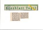 Kiezblatt Tegel, Galerie Brunopassage, Kiezblatt Tegel, Galerie Brunopassage,