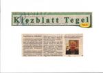 Kiezblatt Tegel, Schmiedeke Optik und Rathaus Zehlendorf, "Tegel-Kunst in Zehlendorf" Kiezblatt Tegel, Schmiedeke Optik und Rathaus Zehlendorf, "Tegel-Kunst in Zehlendorf"