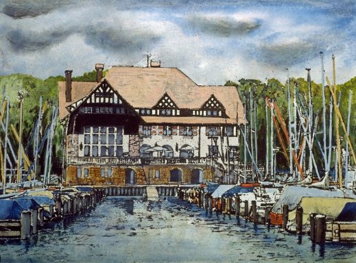 Einer der renomiertesten Berliner Seglervereine  feierte sein 125. Jubiläum (1992). Das Casino  ist vom Hotel Hardenberg Garni gepachtet. 