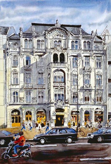 Ehem. Café Möhring, jetzt: Hennes & Mauritz, 