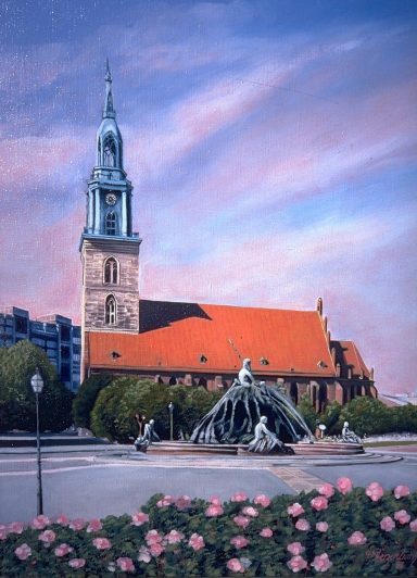 Dieses in märkischer Backsteingotik errichtete Gotteshaus ist die zweitälteste Pfarrkirche Berlins. Sie entstand Ende des 13. Jahrhunderts 